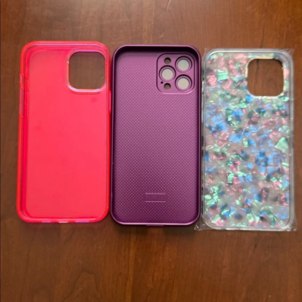 Set of 3 IPhone Cases - IPhone 12 Pro Max